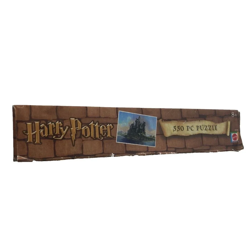 Vintage 2001 Harry Potter Hogwarts Castle 550 piece Jigsaw Puzzle